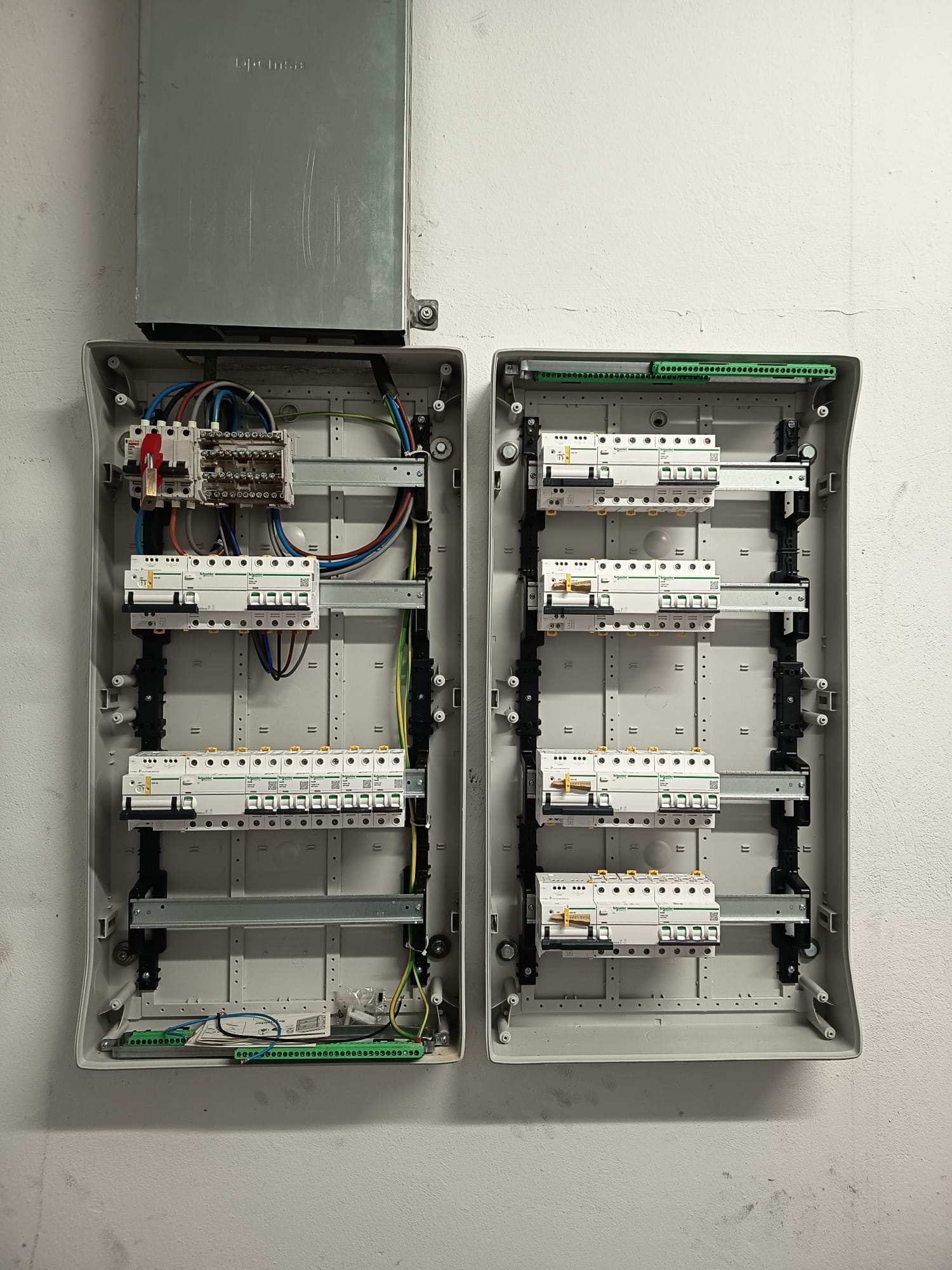 Cuadros eléctricos nuevos